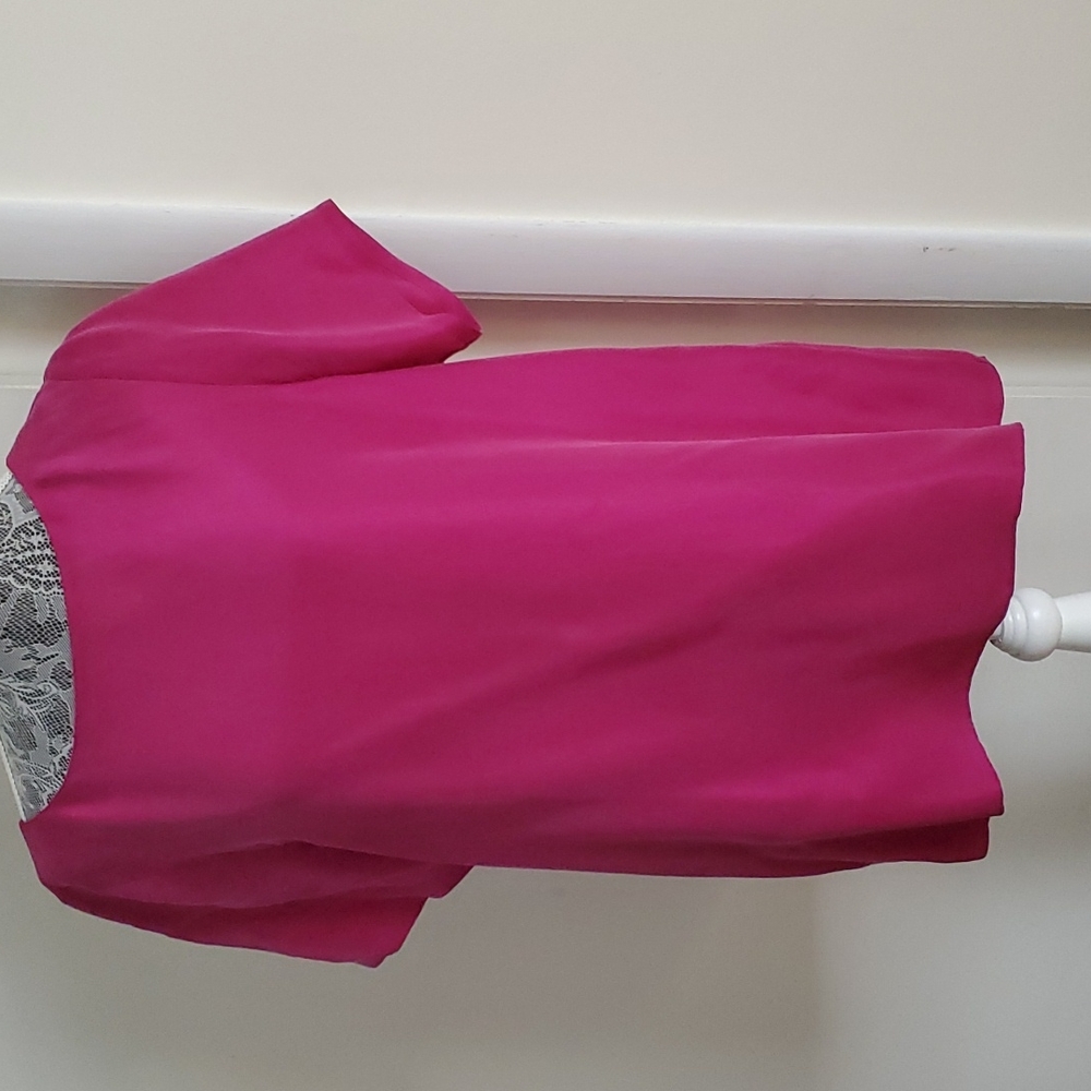 Eileen Fisher 100% silk top.
